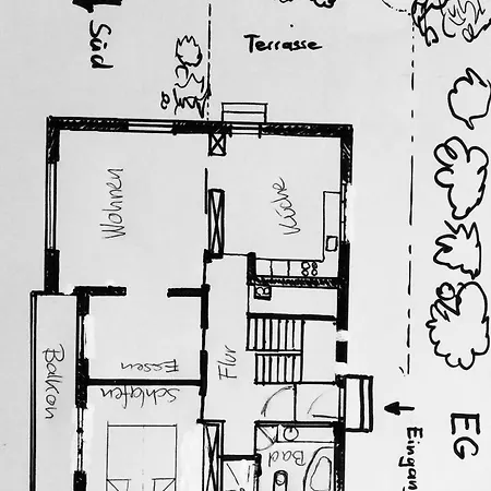 Alpenpanorama Am Hochrhein Casa de Férias *