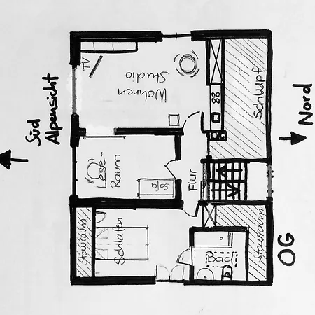 Casa de Férias Alpenpanorama Am Hochrhein Gailingen